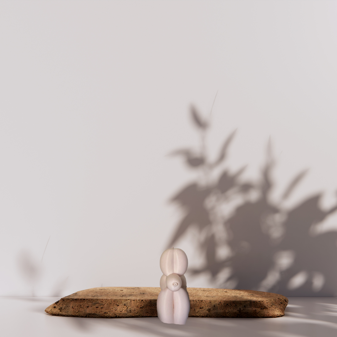 Ballonhond – 3D Geprint Kunstobject