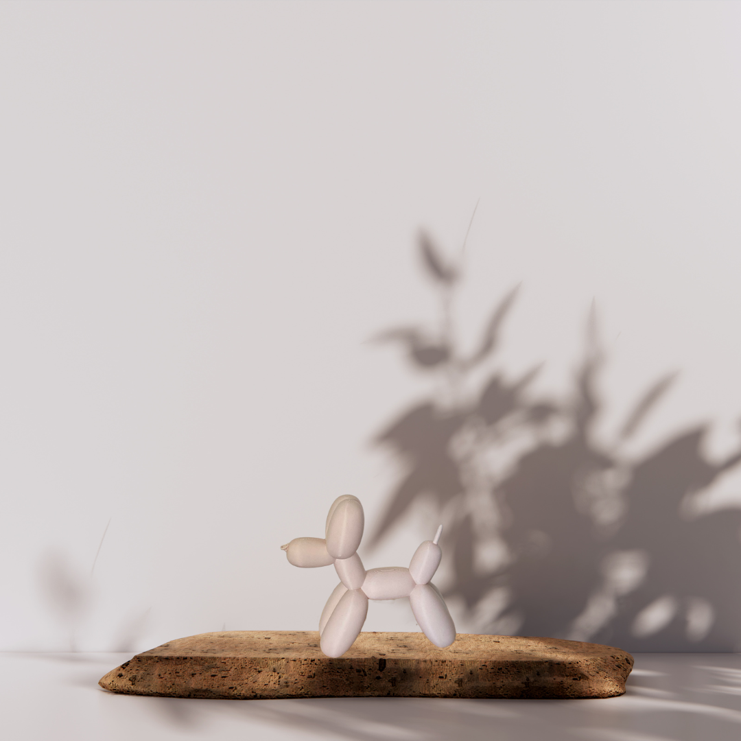 Ballonhond – 3D Geprint Kunstobject