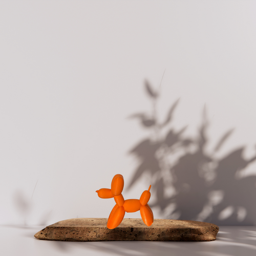 Ballonhond – 3D Geprint Kunstobject