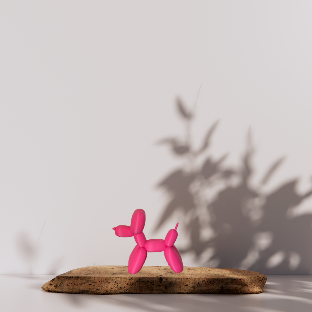 Ballonhond – 3D Geprint Kunstobject
