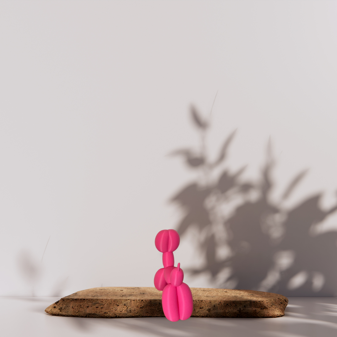 Ballonhond – 3D Geprint Kunstobject