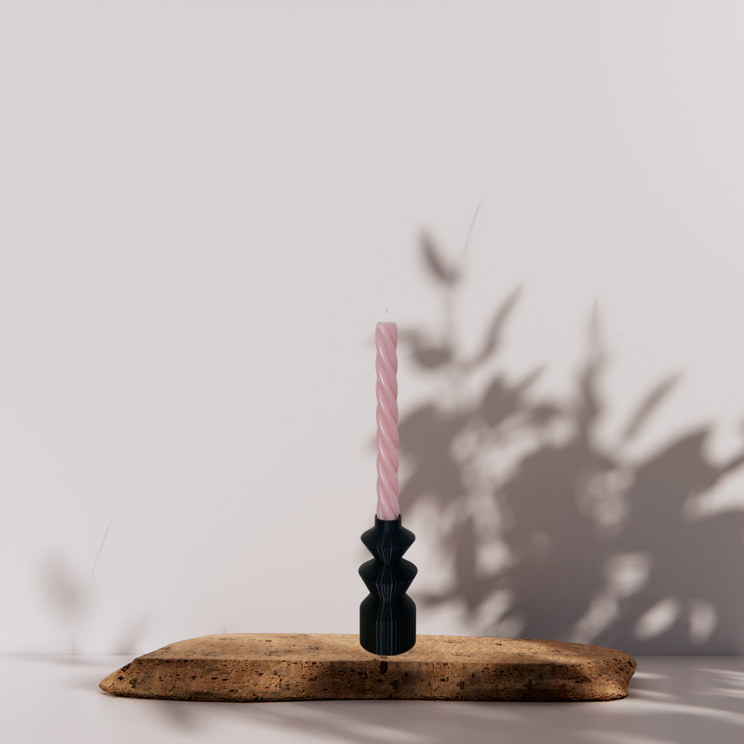 Dinerkaarsenhouder - Sculptura