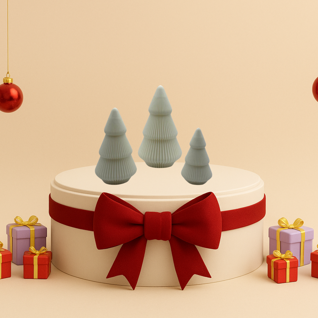 Kerstbomen (set 3 stuks)