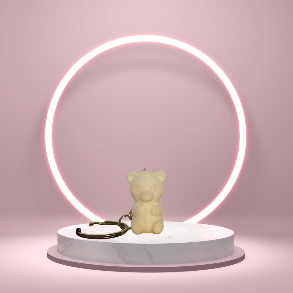 KeyChain - Bear with heart